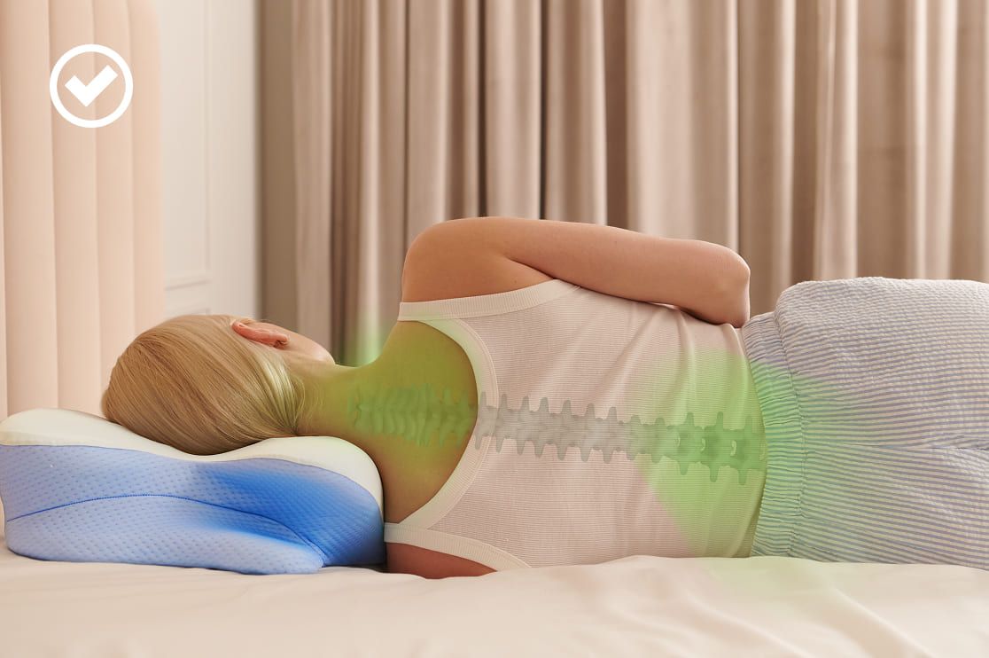 Perfect spinal alignment with Derila Ergo